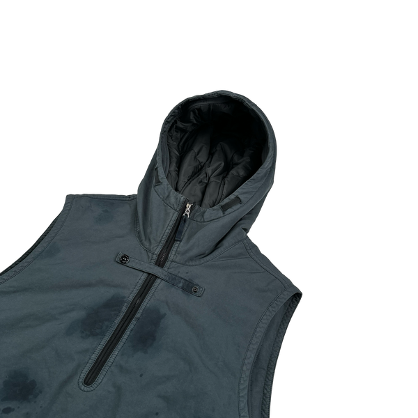 Stone Island 2024 Hand Colouring On David Tc Primaloft Lined Gilet - Large