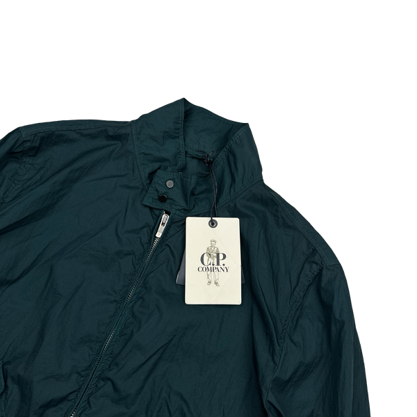 CP Company Teal Giubbino Sfoderato Lightweight Bomber Jacket - XL