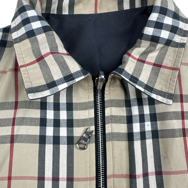 Burberry Reversible Nova Check Reversible Bomber Jacket - Large