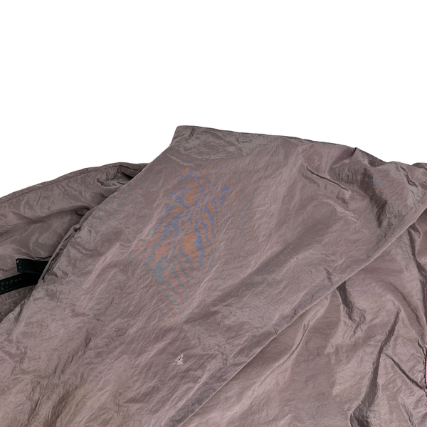 Stone Island Pink Nylon Metal Pullover Jumper - Medium