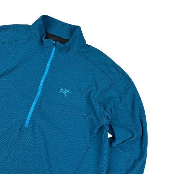 Arcteryx Blue Polartec Stretch Hoodie - XL