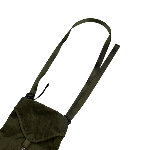 CP Company Khaki Nylon Lens Viewer Side Bag