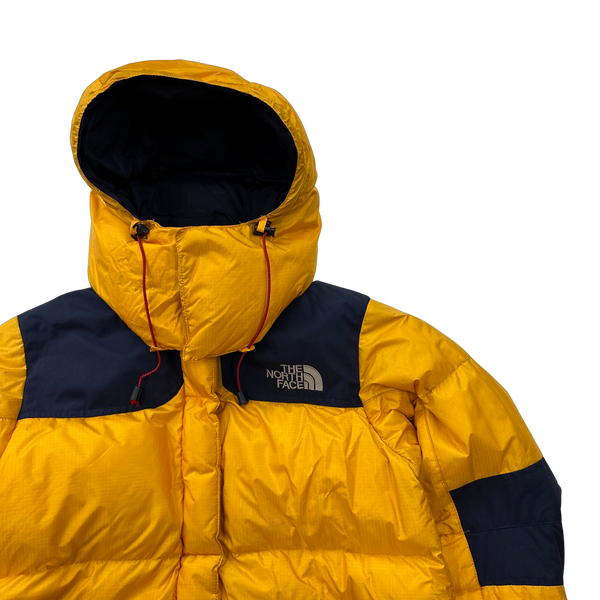 North Face Yellow Summit Series Baltoro 700 Fill Puffer Jacket - Small