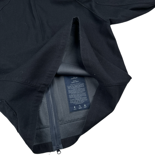 Stone Island 2021 Navy SW 3L Ghost Piece Zipped Jacket - XL