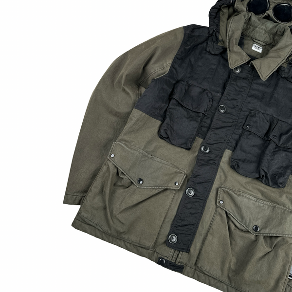 CP Company 50 Fili Multi Pocket Watch View Finder Goggle Jacket - Large