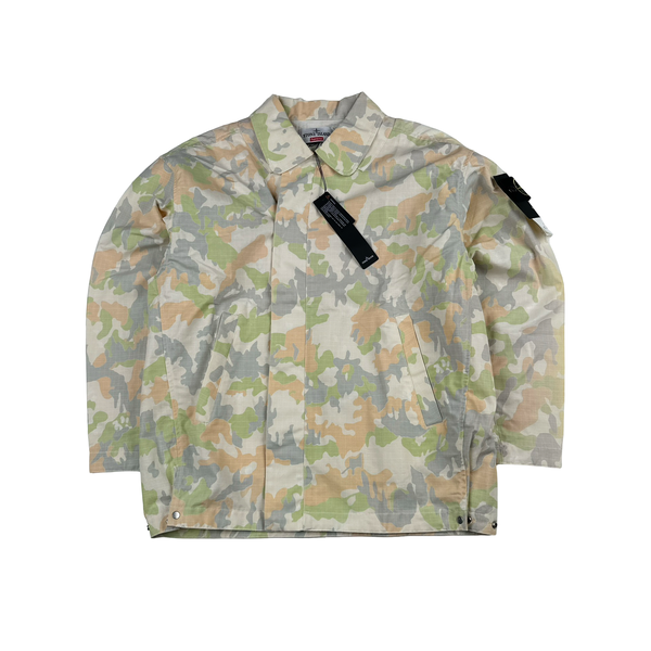 Supreme X Stone Island Reactive Ice Camo Ripstop Jacket - Medium
