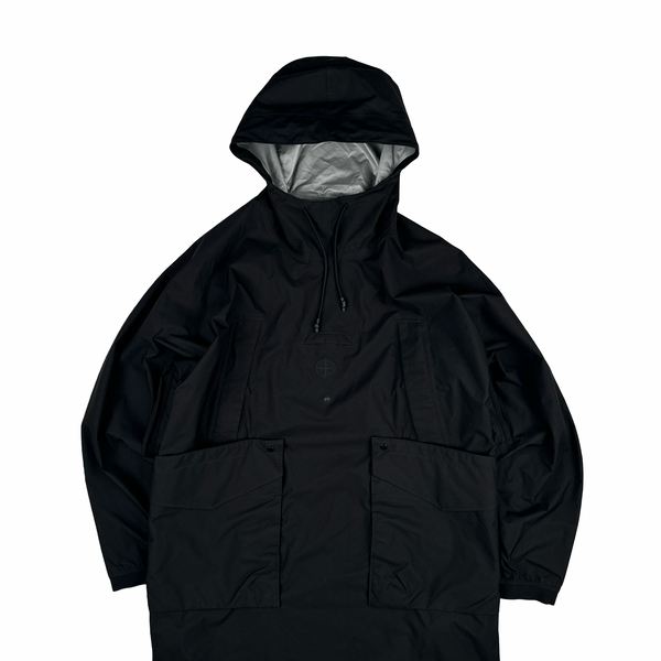Stone Island 2021 Ripstop Goretex Paclite Gilet 2 In 1 Jacket - Small