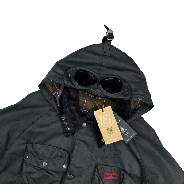 CP Company x Barbour Multi Pocket 500 Mille Waxed Jacket - Medium