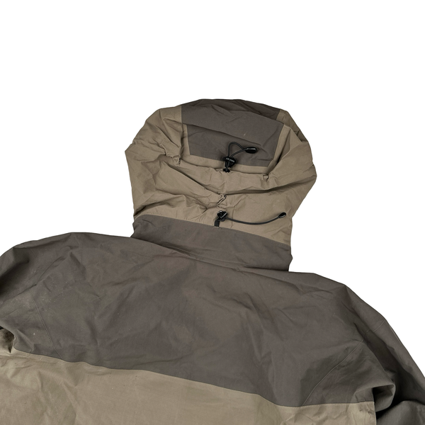 Arcteryx Brown Two Tone Gore-tex Pro Zipped Hooded Jacket