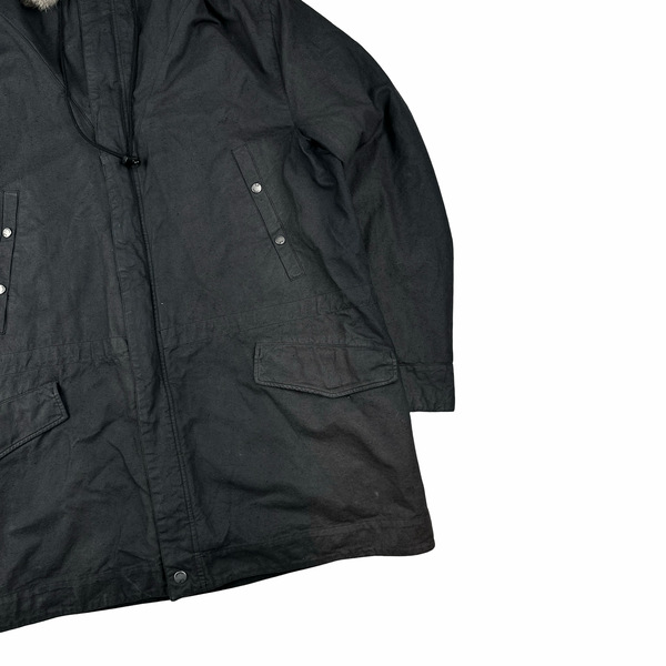 CP Company Vintage 2004 Fur Hooded Explorer Parka Jacket - 3XL