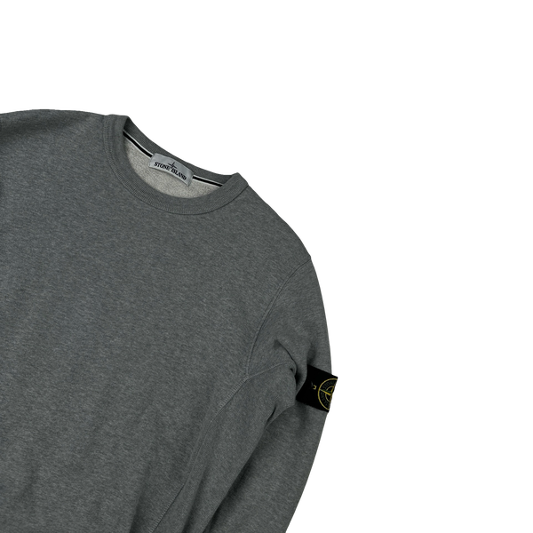 Stone Island 2014 Cotton Grey Crewneck Jumper - Large