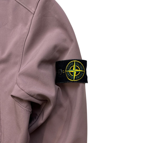 Stone Island 2018 Dusty Rose Soft Shell R Jacket - XL