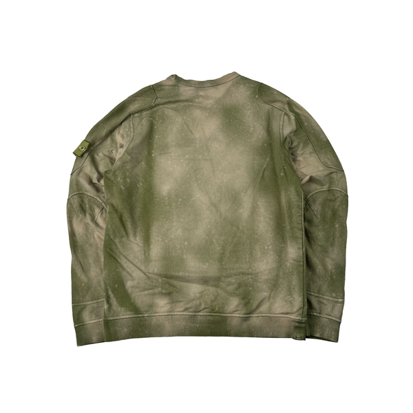 Stone Island 2018 Custom Dyed Ghost Crewneck Jumper - Medium