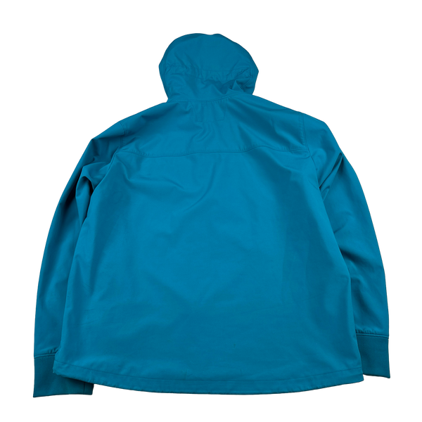 CP Company Blue Soft Shell Goggle Jacket - 3XL