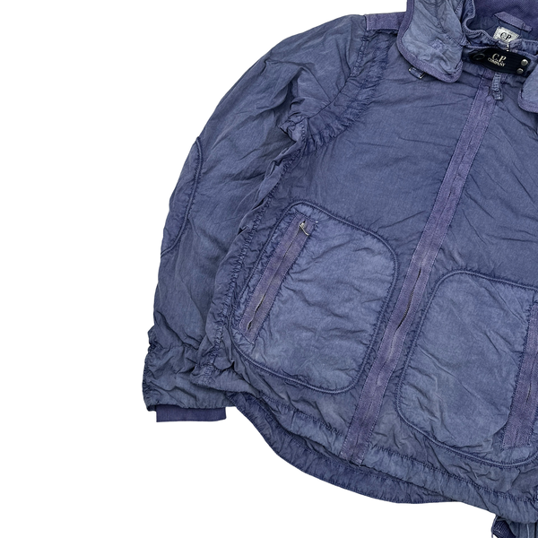 CP Company Purple Chrome Shimmer Goggle Jacket - Large