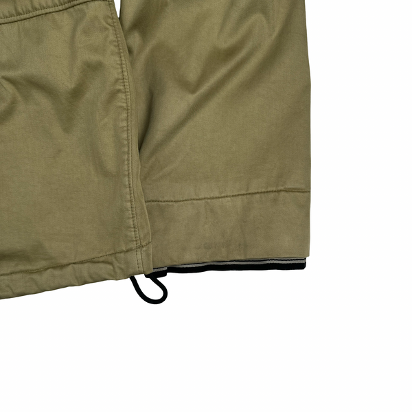 Stone Island 2004 Beige Raso Floccato Riot Mask Sniper Jacket - Medium