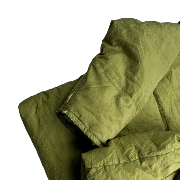 Stone Island AW2000 Hooded Green Pure Metal Shell - XL