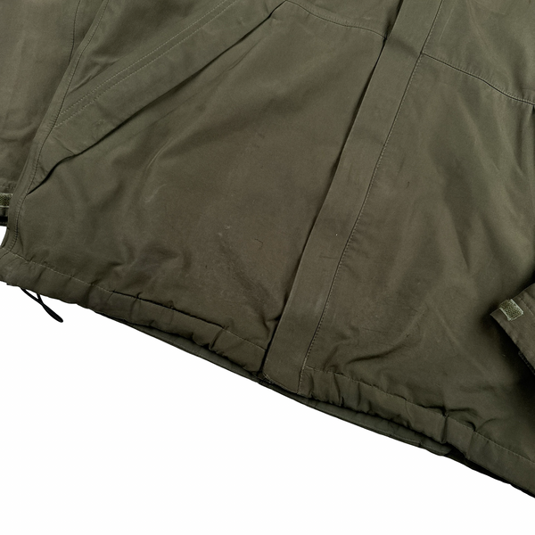 North Face Khaki Futurelight Lightweight Rain Jacket - Small