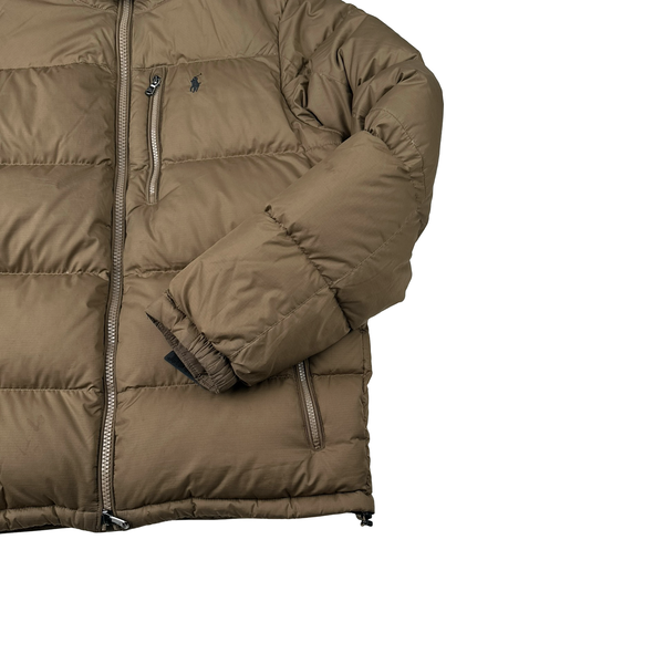 Ralph Lauren Brown Down Filled Jacket - Medium