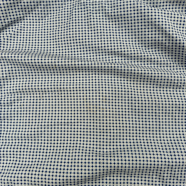 CP Company Blue Diamond Print Goggle Cotton Jacket - Large