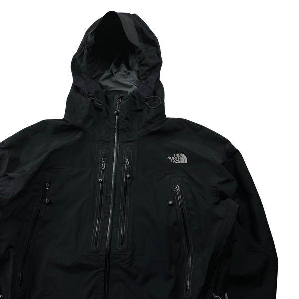 North Face Black Summit Series Goretex Rain Jacket - XL