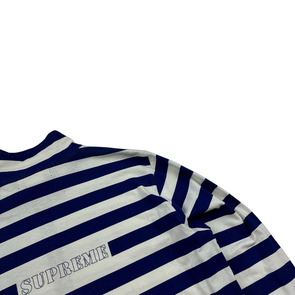 Stone Island x Supreme Striped High Neck Pullover - Medium