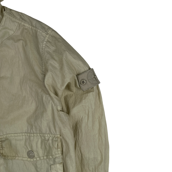 Stone Island 2019 50 Fili Resinata Ghost Parka Jacket - Small