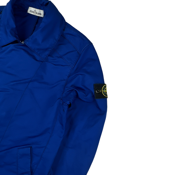 Stone Island Blue David TC Lined Trench Coat - Small