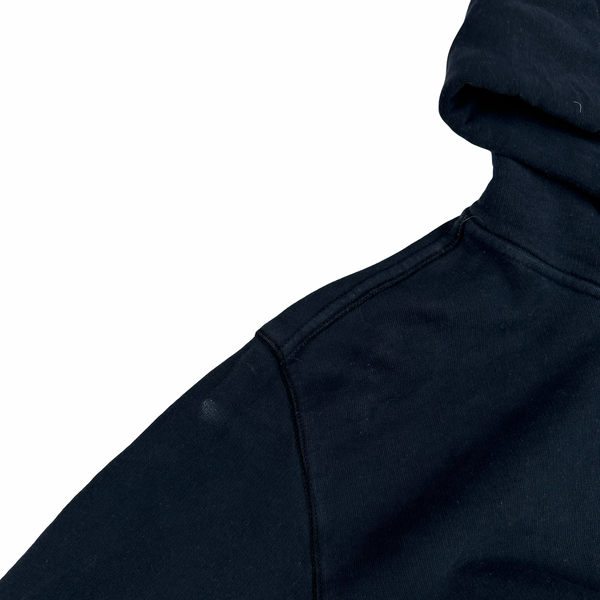 Stone Island 2018 Navy Cotton Pullover Hoodie - XXL