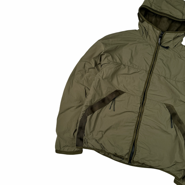 CP Company Khaki GDP Hooded Polartec Goggle Jacket - Large – Mat's