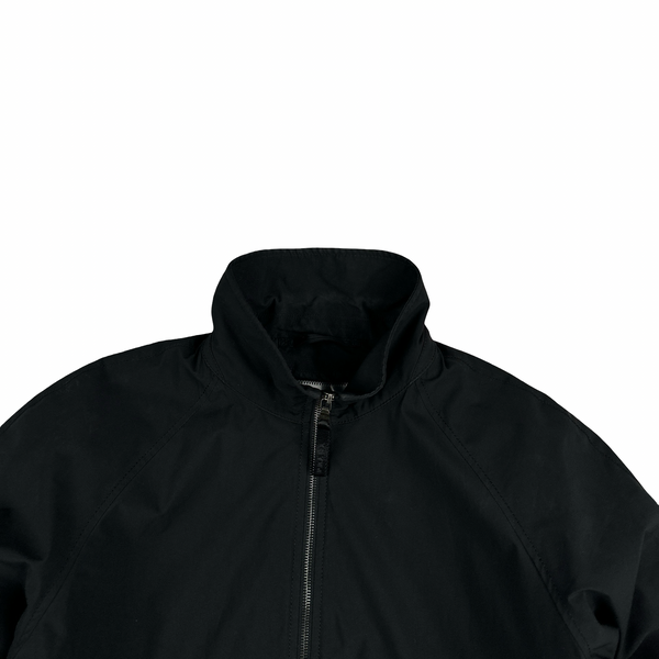 Prada Black Nylon Red Tab Padded Jacket - XL