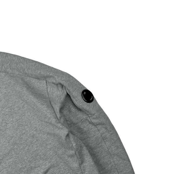 CP Company Grey Quarter Zip Lens Viewer Pullover - XXL
