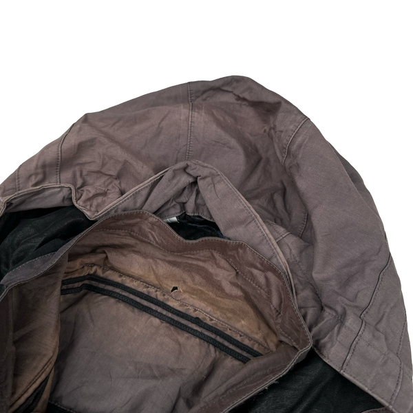 Stone Island 2013 Brown 3L Performance Cotton Primaloft Lined Jacket - XL