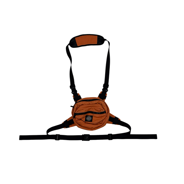 Stone Island 2019 Orange Front Strap Bag
