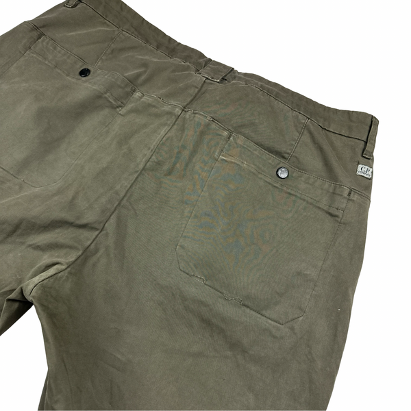 CP Company Khaki Regular Fit Cargo Trousers - XXL