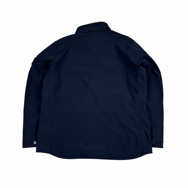 Stone Island 2014 Navy Light Soft Shell R Jacket - XXL
