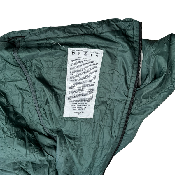 Stone Island 2014 Emerald Green Micro Ripstop Primaloft Packable Jacket - XL