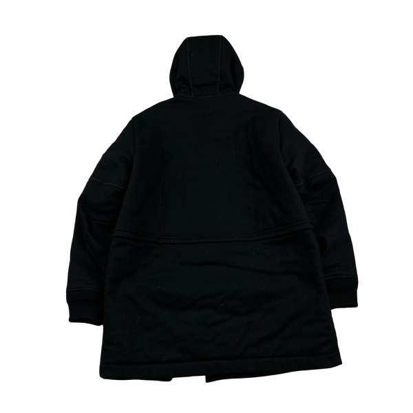 Stone Island 2018 Black Panno 4L Stretch Parka Jacket - Large