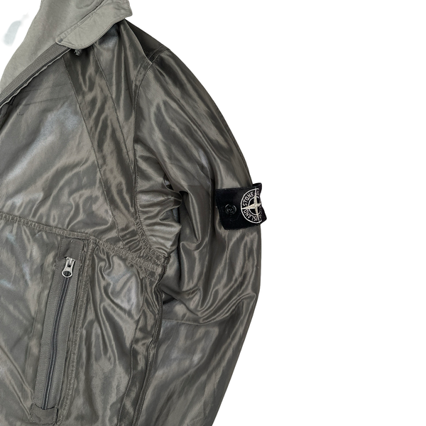 Stone Island 2006 Reflective Mesh Reflective Jacket - XXL
