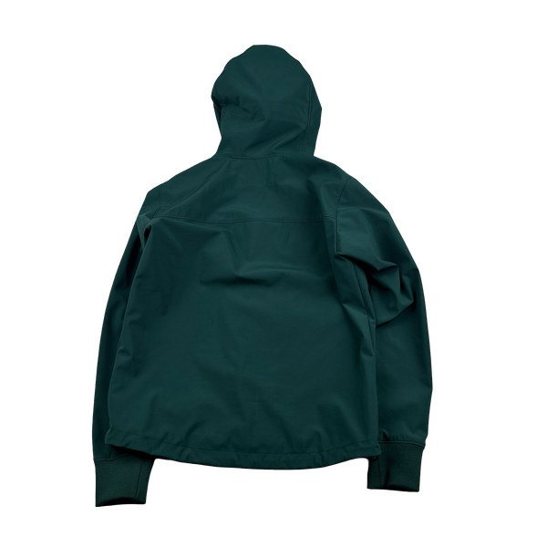CP Company Sea Green Soft Shell Jacket - Medium