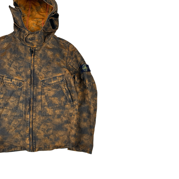 Stone Island 2015 Rust DPM Jacquard Sniper Mask Jacket - Large