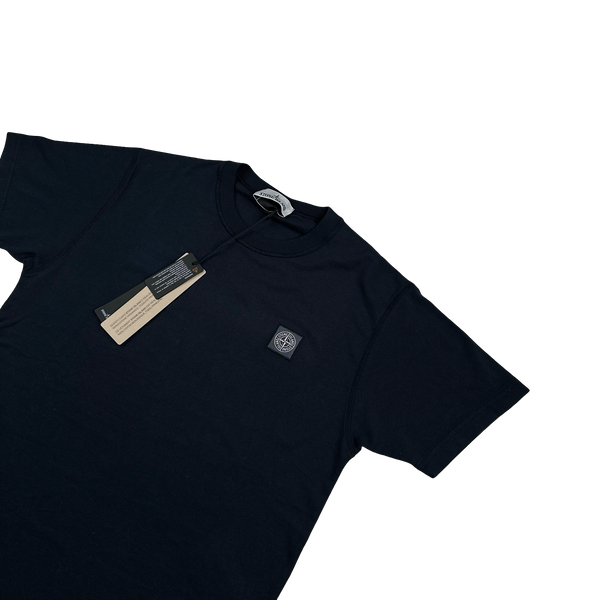 Stone Island 2024 Navy Cotton T-Shirt - Medium