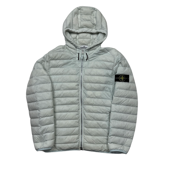 Stone Island 2021 Loom Woven Down Filled Nylon TC Puffer Jacket - Medium