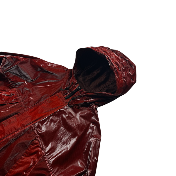 Stone Island 2012 Red Prismatica Hooded Jacket - XL