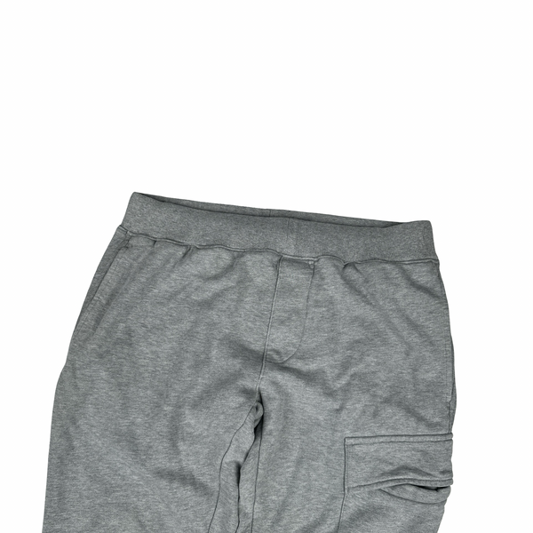 CP Company Grey Lens View Cotton Jogging Bottoms - Medium