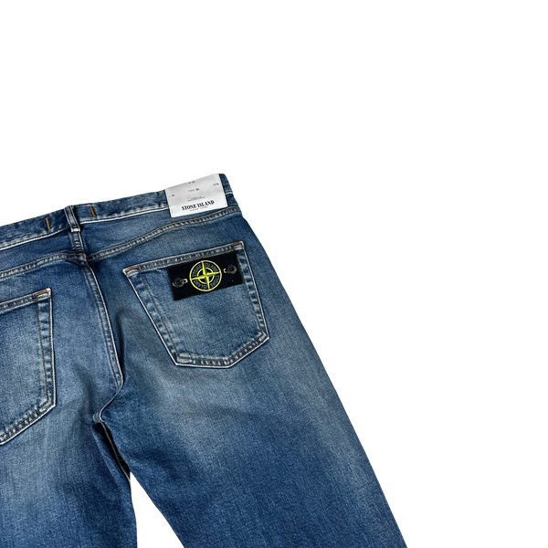 Stone Island 2016 Slim Fit Blue Denim Jeans - 31"