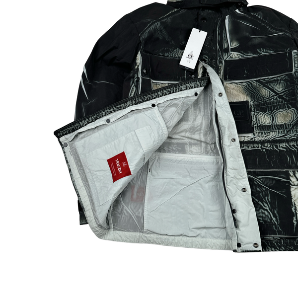 CP Company Dark Tracery Lens Viewer Hooded Jacket - Large