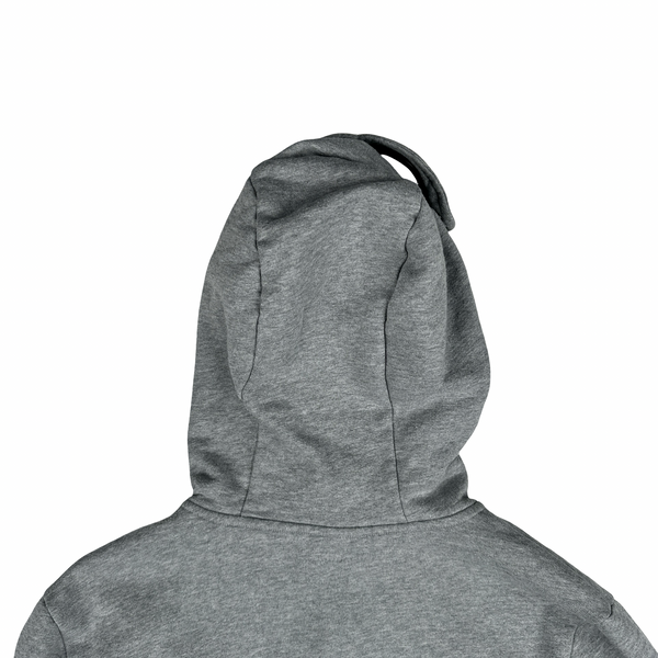 CP Company Grey Cotton Goggle Hoodie - Large