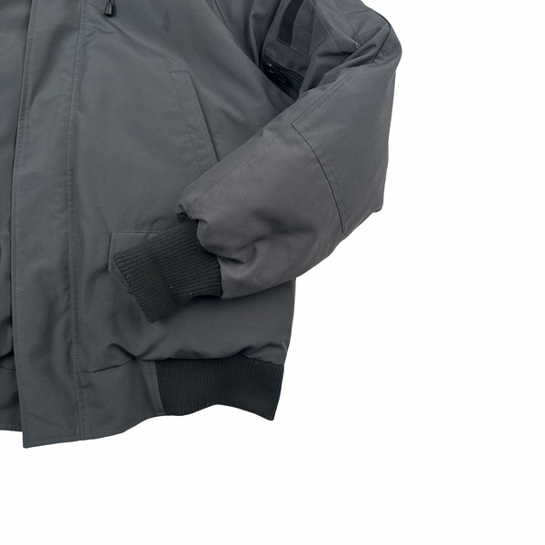 Canada Goose Grey Chilliwack Bomber Parka Jacket - Small