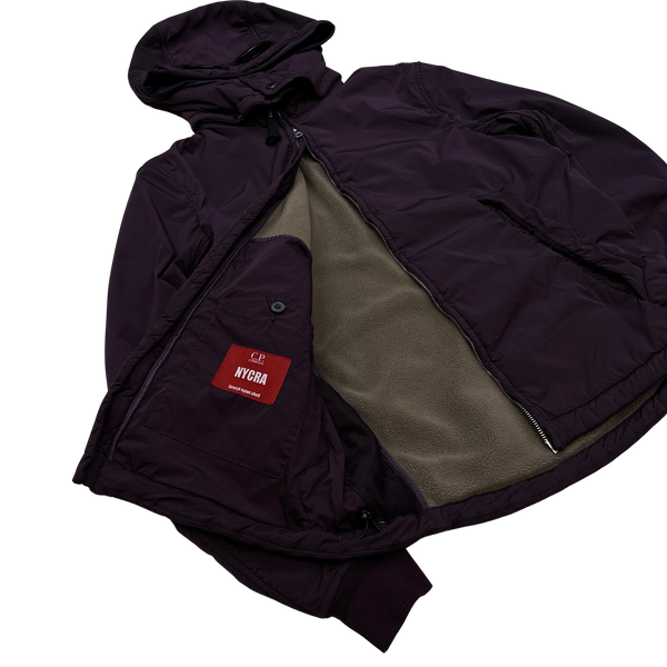 Burgundy cp discount company goggle jacket